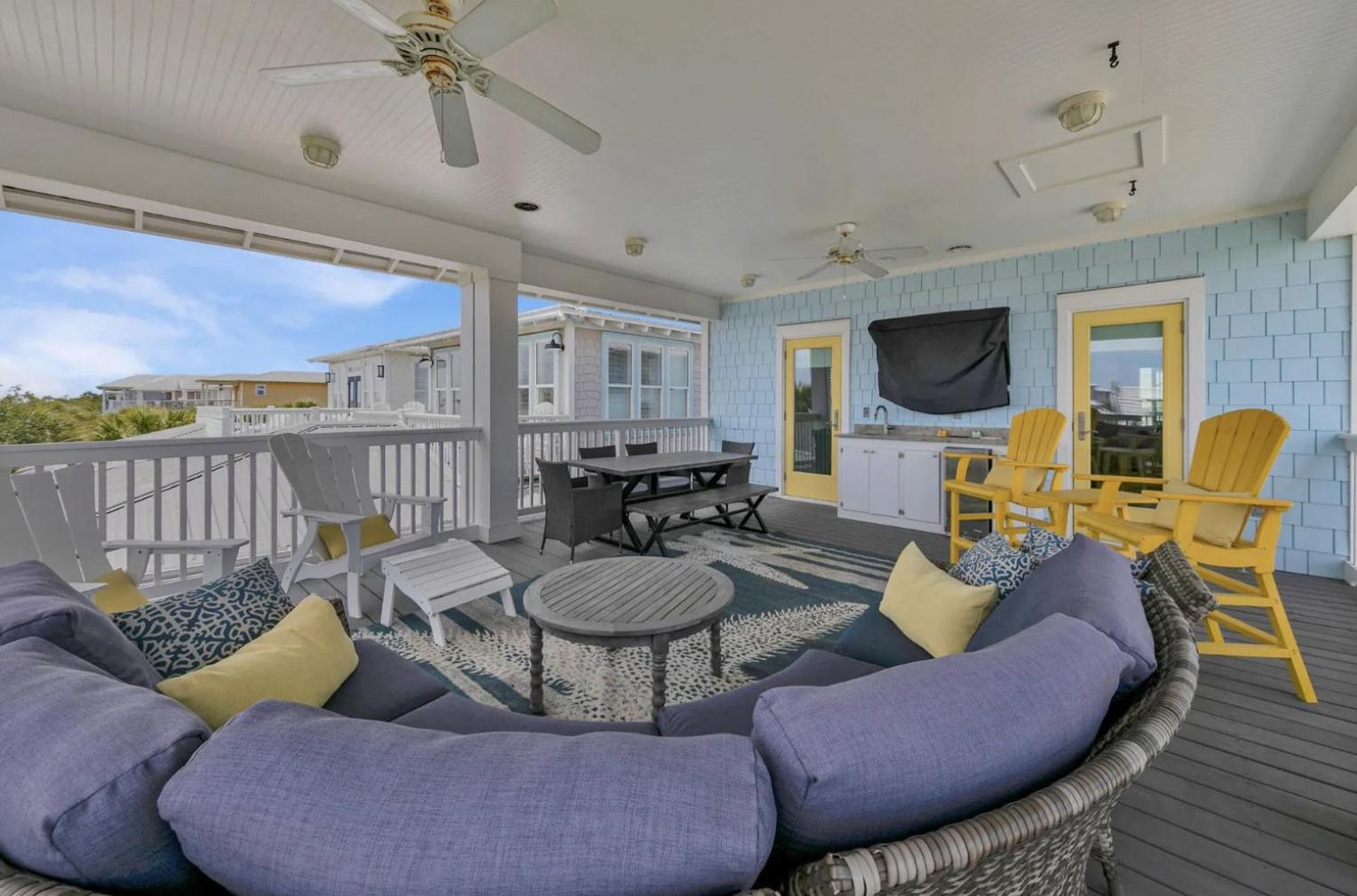 Anna'S Beach House Walk-Out To 30A In Seacrest- Pet-Friendly Rosemary Beach Eksteriør billede
